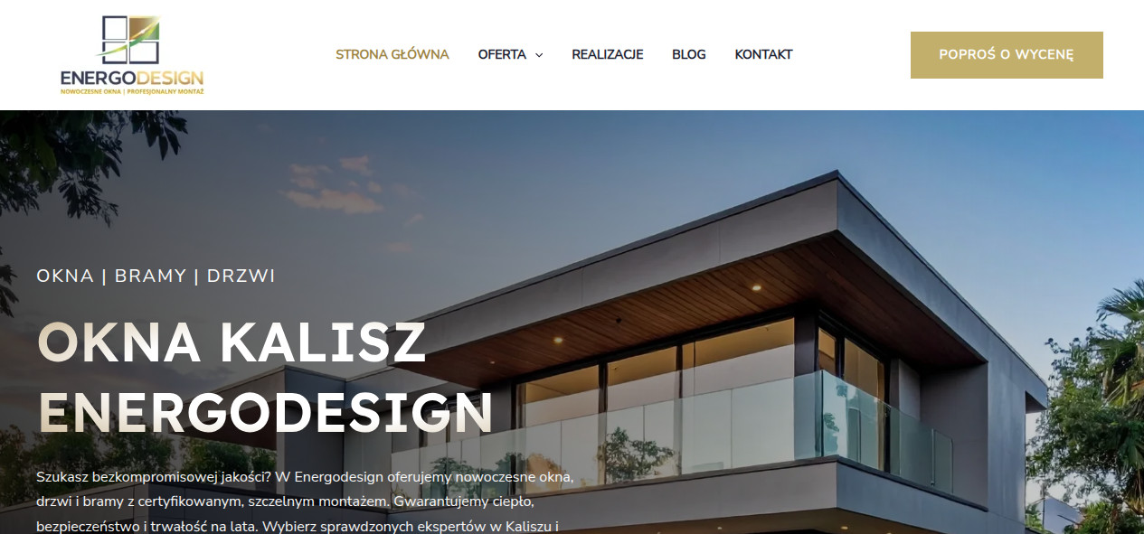Energodesign – EUROCOLOR Okna i Drzwi Kalisz – Autoryzowany Salon Firmowy