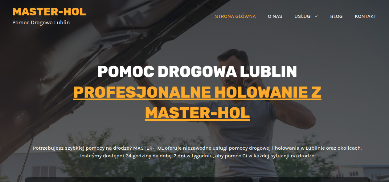 Pomoc Drogowa Lublin Master-hol