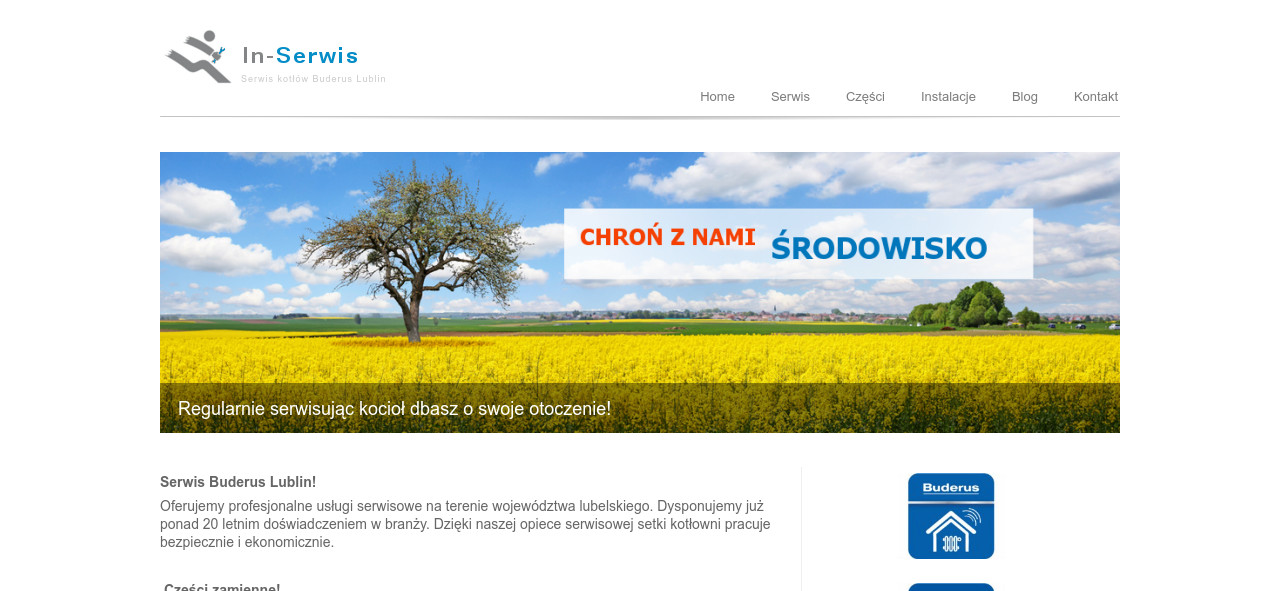 Autoryzowany Serwis Buderus In-Serwis Lublin