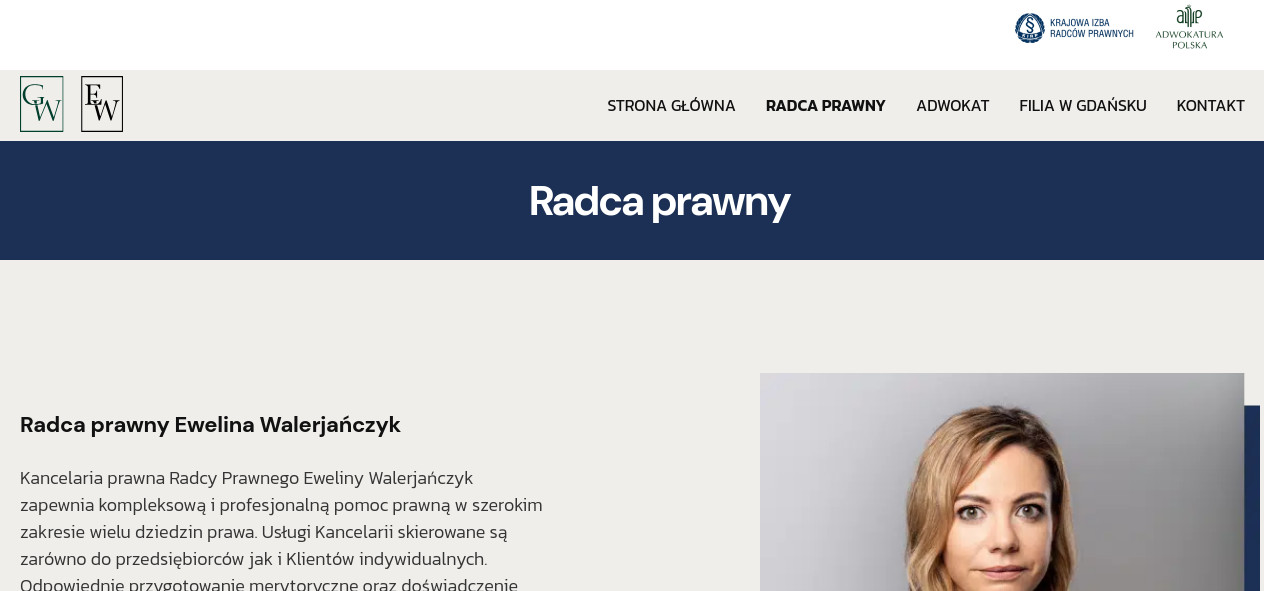 Kancelaria Radcy Prawnego Ewelina Walerjańczyk Koszalin