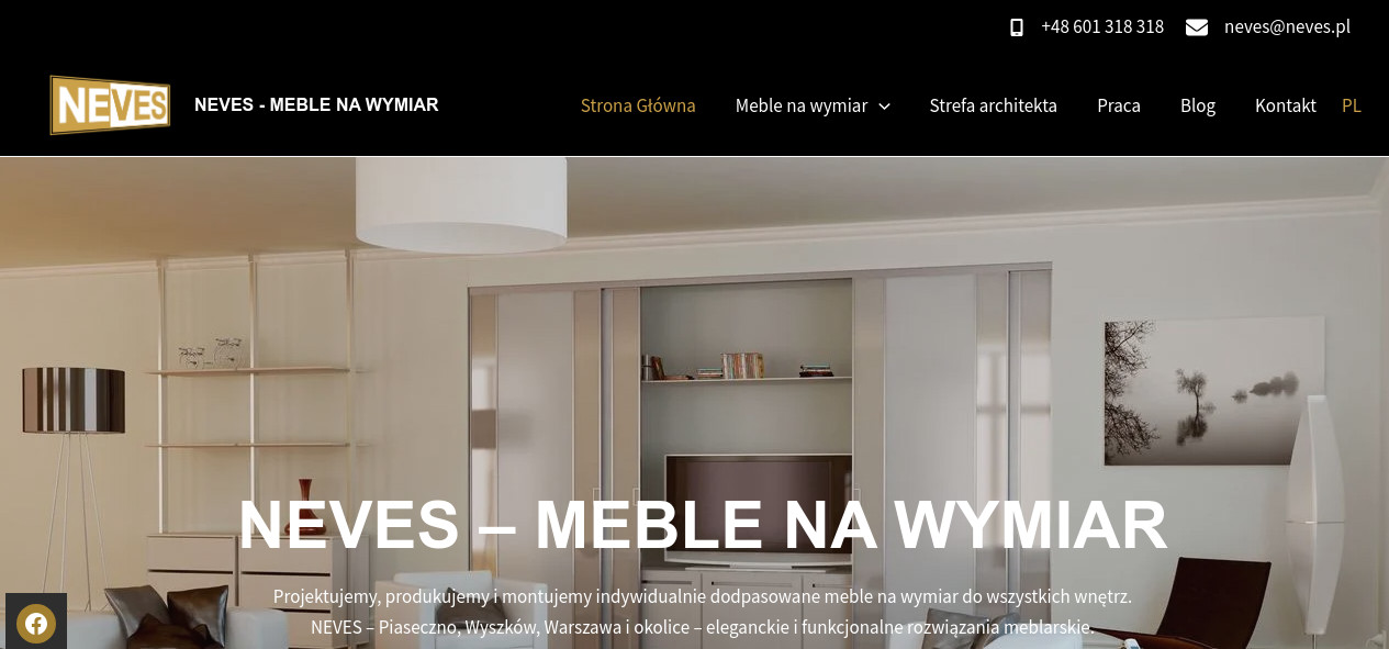 NEVES – Meble na wymiar